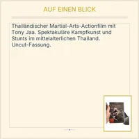 Amasia Ong Bak 2 DVD Tony Jaa Uncut FSK 18 Thai Actionfilm 2