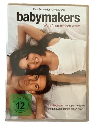 Babymakers DVD Paul Schneider Olivia Munn Komödie FSK 12