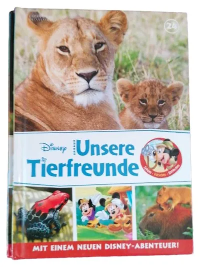 Disney Unsere Tierfreunde Band 24 Sachbuch Kinder Tiere Hardcover