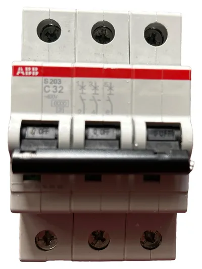 ABB S203 C32 Leistungsschalter Schutzschalter 3-polig
