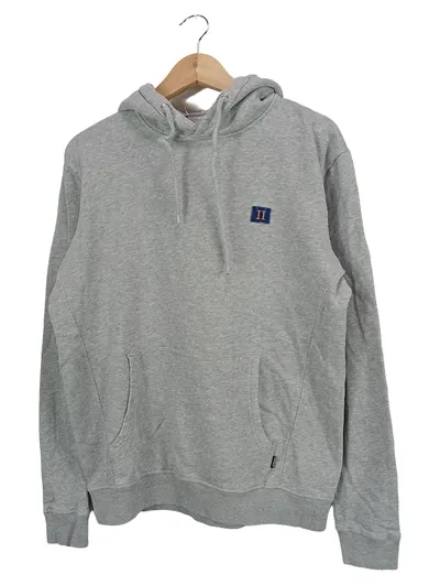 Les Deux Herren Kapuzenpullover Hoodie Grau Gr. 48/M Casual