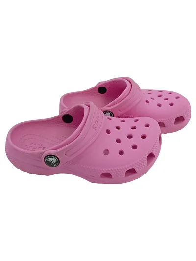 Crocs Kinder Badeschuhe Clogs Pink Gr. 27 Freizeit Sommer