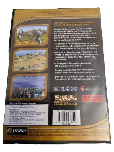 Empire Earth PC Strategiespiel Sierra Entertainment Echtzeit-Strategie