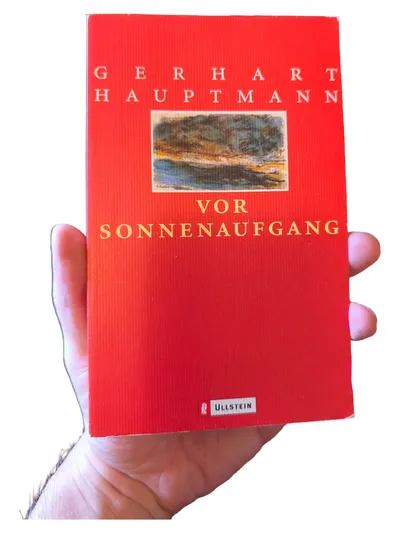 Ullstein Gerhart Hauptmann Vor Sonnenaufgang Thriller Klassiker Drama Buch