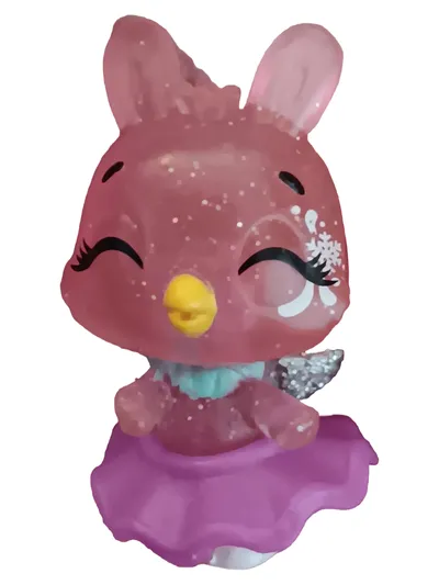 Hatchimals Spielfigur Pink Glitzer Tier Figur 4cm Sammlerstück