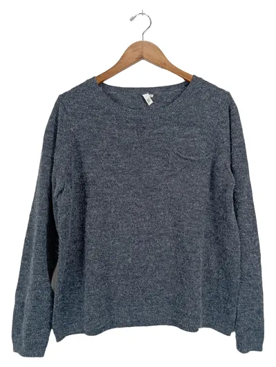 Q/S designed by Herren Pullover XL Grau Casual Polyacryl