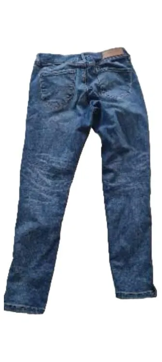 VERO MODA Damen Jeans Slim Fit W28/L30 Blau Stretch Reißverschluss
