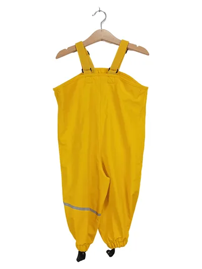JAKO-O Kinder Latzhose Regenhose Outdoor Gelb Gr. 80-83 Polyurethan