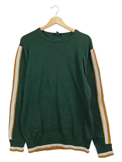 SMOG Herren Pullover Grün Gr. 40/XXS Casual