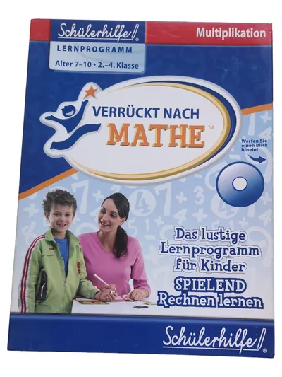 Schülerhilfe Mathe Multiplikation Lernprogramm PC 7-10 Jahre 2-4 Klasse