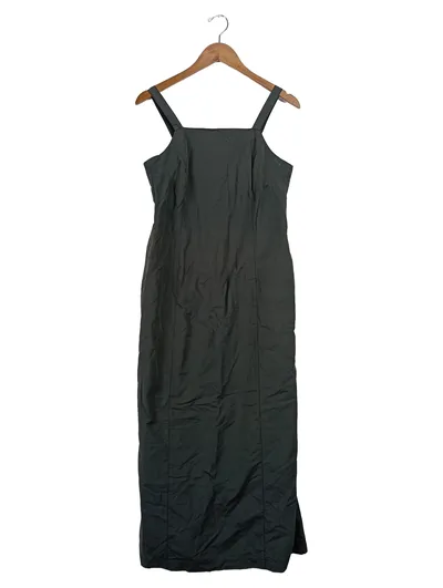 Bamboo Damen Businesskleid Gr. 40 Schwarz Klassisch Viskose