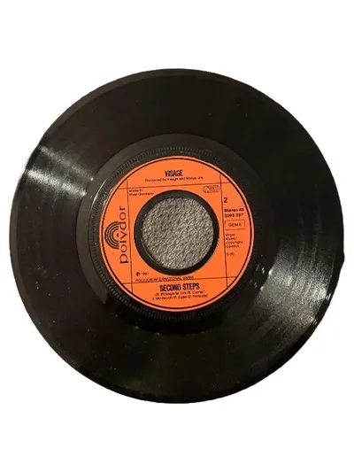 Visage – Second Steps | 7" Vinyl Single | Polydor | New Wave Synth-Pop