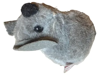 sigikid Kuscheltier Maus Plüschtier Grau Charmant Stofftier