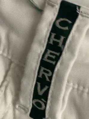 Chervò Herren Stoffhose Sport Golfhose Weiß Gr. 52 Polyamid