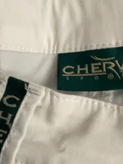 Chervò Herren Stoffhose Sport Golfhose Weiß Gr. 52 Polyamid 3