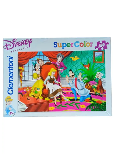Clementoni Disney Princess SuperColor Puzzle 150 Teile Cinderella ab 7 Jahre