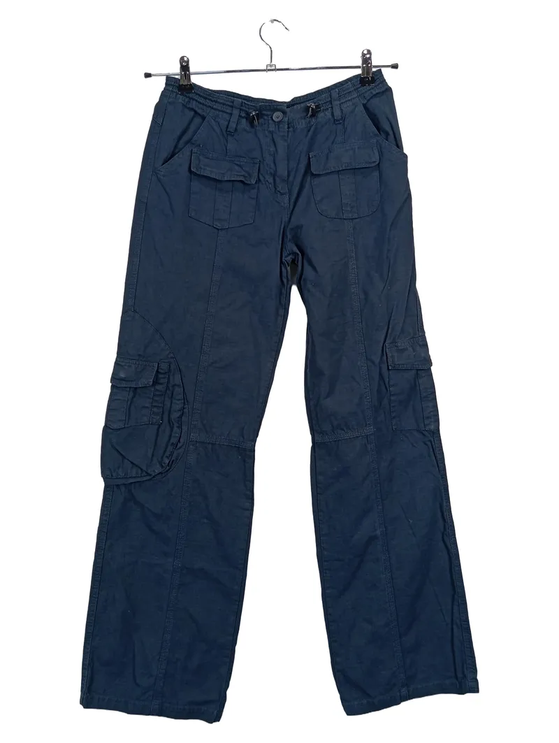 Brandy Melville Cargohose Damen 38x33 Blau Casual Hose 1