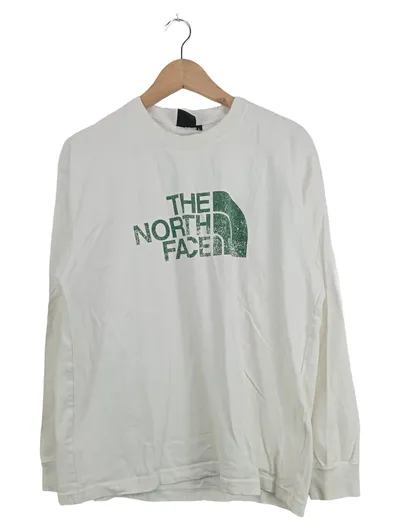 The North Face Langarmshirt Herren Outdoor Weiß Gr. el Logo Print