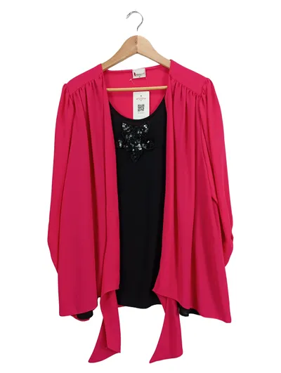 Hermann Lange collection Damen Festliches Kleid Gr. 46 Mehrfarbig Pailletten