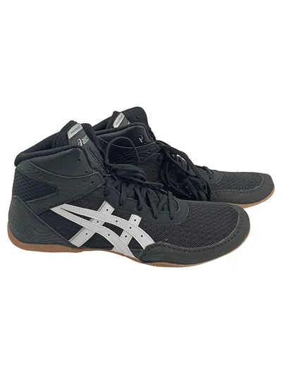 ASICS Matflex Ringen Schuhe Herren Sportschuhe Schwarz Gr. 42, 5