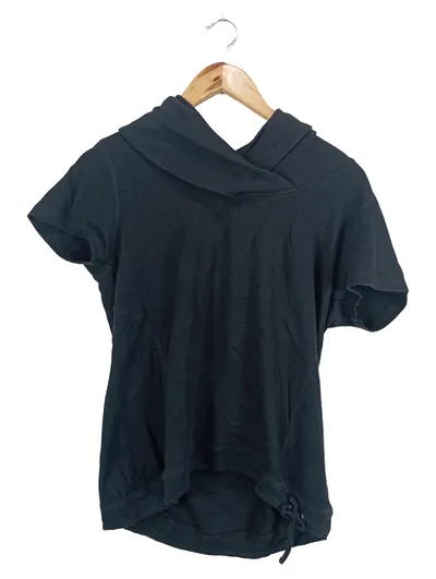 Via Cortesa Damen Strickkleid Schwarz Rollkragen Gr. 38/M Casual