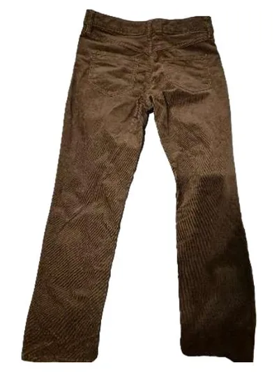 Lands' End Cordhose Damen Gr. 34 Braun Baumwolle Klassisch