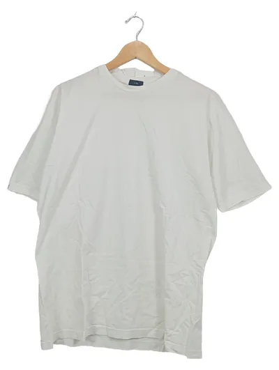 Daniel Hechter Herren T-Shirt Weiß Basic Baumwolle Gr. L 52