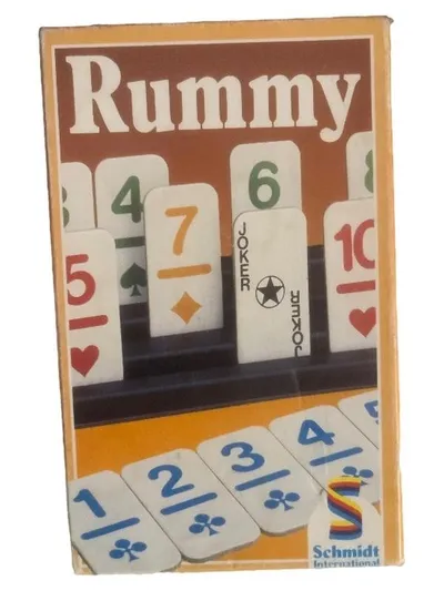 Rummy Kartenspiel Schmidt International Reisespiel 2-4 Spieler ab 10 Jahre
