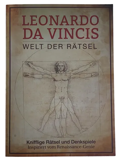 Ullmann Medien Leonardo Da Vinci Welt der Rätsel Knifflige Denkspiele Buch