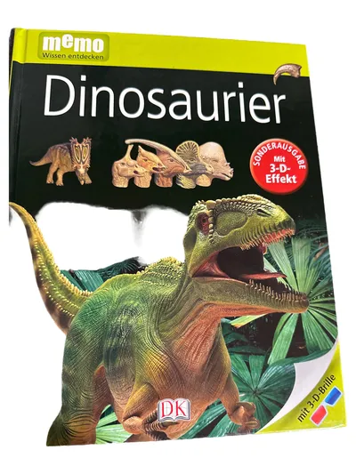 DK Dinosaurier Sachbuch Kinder 3D Effekt Sonderausgabe memo Wissen