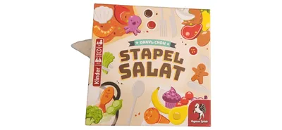 Pegasus Spiele Stapel-Salat Stapelspiel Kinder Mehrfarbig Papier Holz