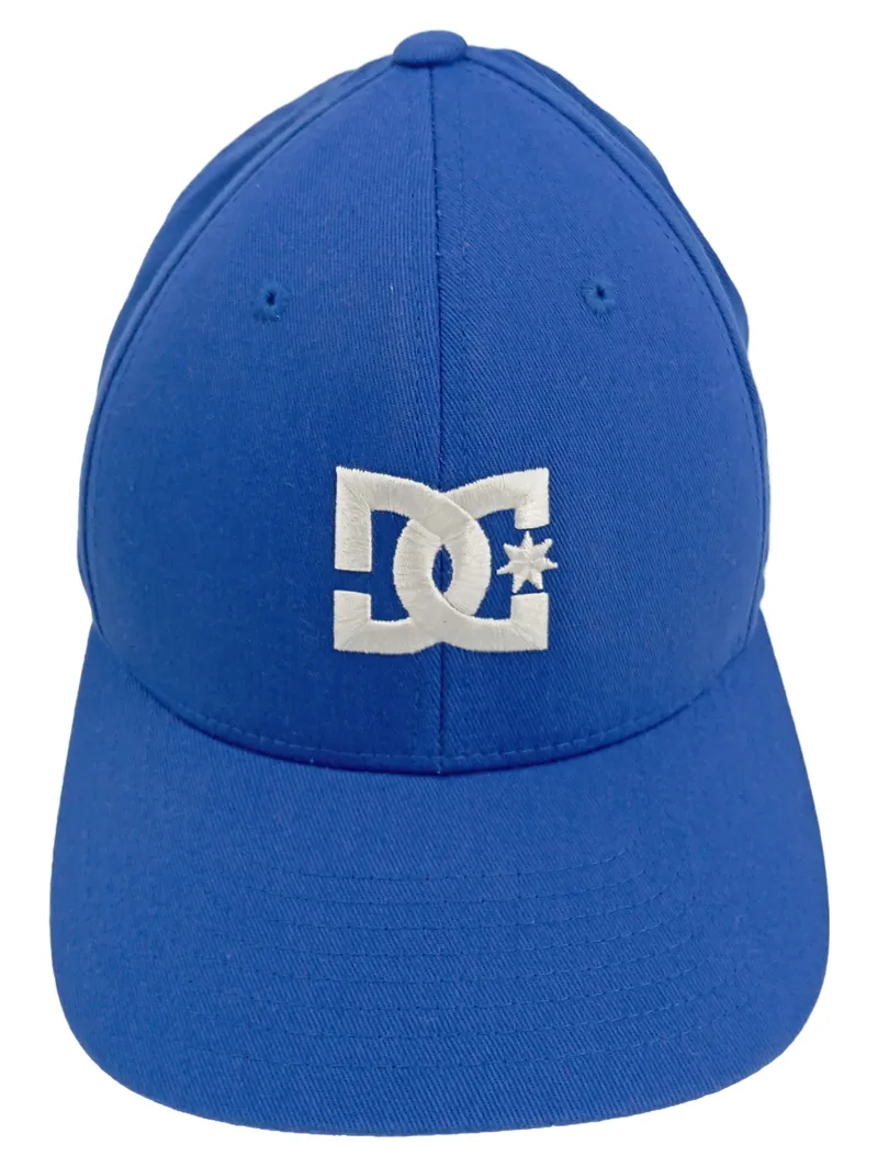 DC Herren Cap Blau S bis M Sportlich Baumwolle 1