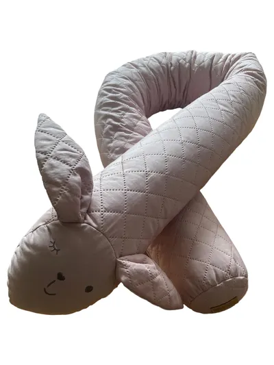 roba Stillkissen Hase Bettschlange 165 cm Rosa Uni Gesteppt Alltag