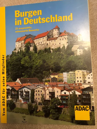 ADAC Bildband Burgen in Deutschland 23 sehenswerte Bauwerke Reiseführer
