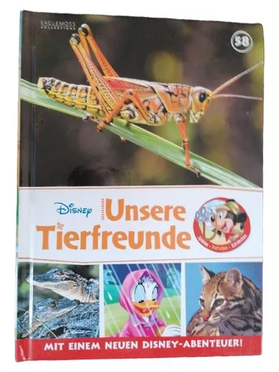 Disney Unsere Tierfreunde Band 38 Sachbuch Kinder Tiere Natur Hardcover