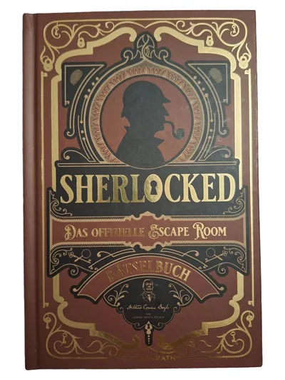 Sherlocked Escape Room Rätselbuch Arthur Conan Doyle Coppenrath Neu