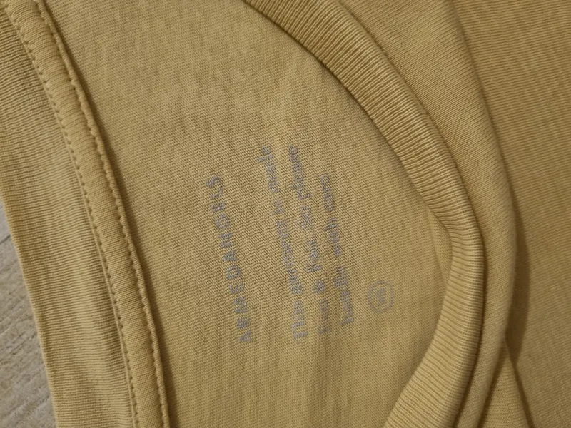 ARMEDANGELS Damen T-Shirt Beige Gr. 34/XS Baumwolle Casual 4