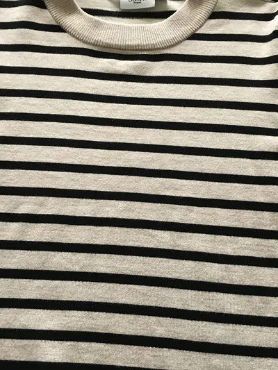 Saint Tropez Damen Pullover gestreift Gr. 40/L Casual Mehrfarbig