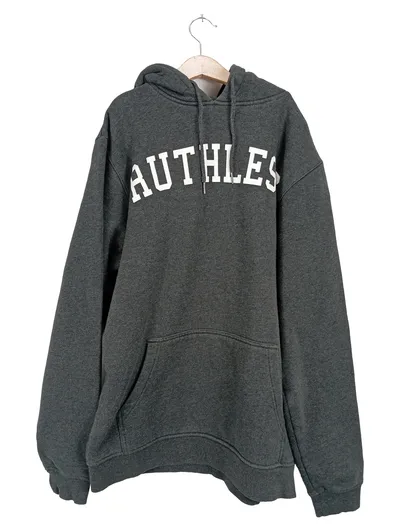 MISTER TEE Herren Kapuzenpullover Hoodie Grau Gr. 38 Casual Schriftzug
