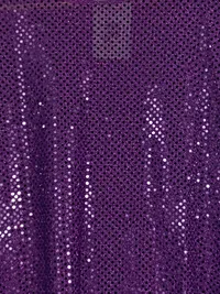 Bianca Bluse Damen 3/4 Arm Pailletten Lila Gr. 44 Party Glamourös 3