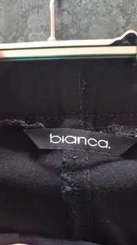 Bianca Damen Stoffhose Gr. 44 Schwarz Casual 3
