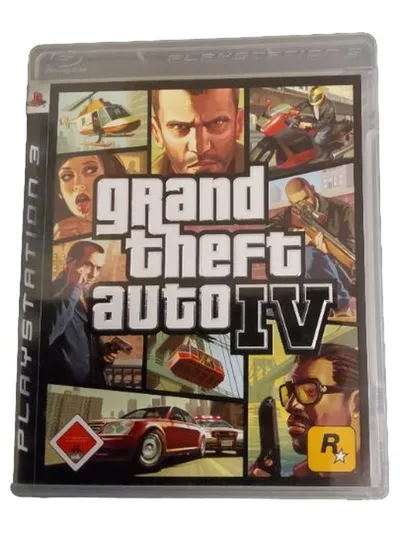 Grand Theft Auto IV GTA 4 PS3 PlayStation 3 Rockstar Games Action