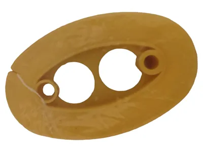 Thomas Oval Spule Hundeleine Gelb
