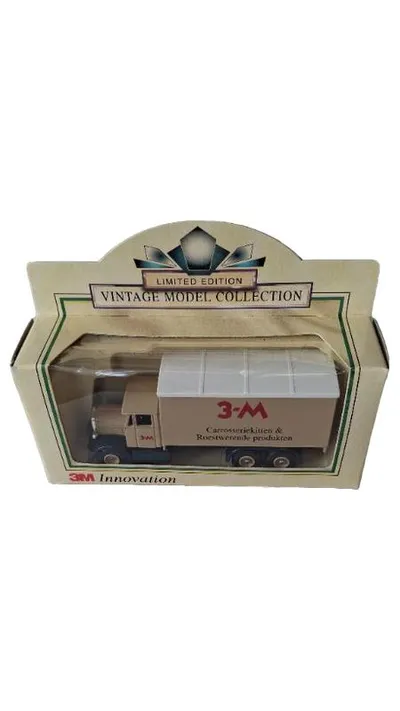 3M LKW Modellauto Limited Edition Vintage Model Collection Beige Sammlerstück
