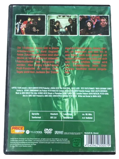 Immer Wieder Samstags DVD Sportfilm Sean Bean Fussball Drama ab 12