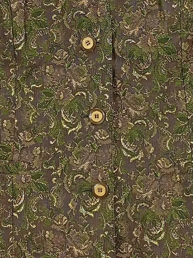 Création Atelier GP Damen Anzugweste Gr. 42 Mehrfarbig Elegant Floral Business 3