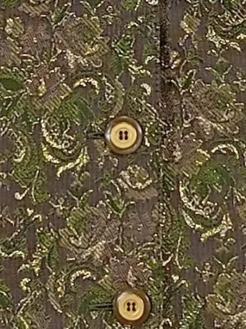 Création Atelier GP Damen Anzugweste Gr. 42 Mehrfarbig Elegant Floral Business 4