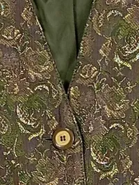 Création Atelier GP Damen Anzugweste Gr. 42 Mehrfarbig Elegant Floral Business 5