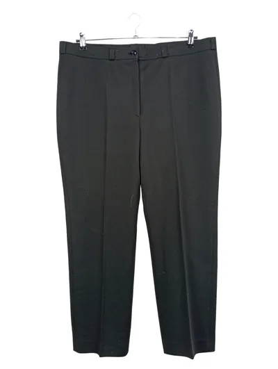 Maja Damen Stoffhose Klassisch Business Schwarz Gr. 52/XL