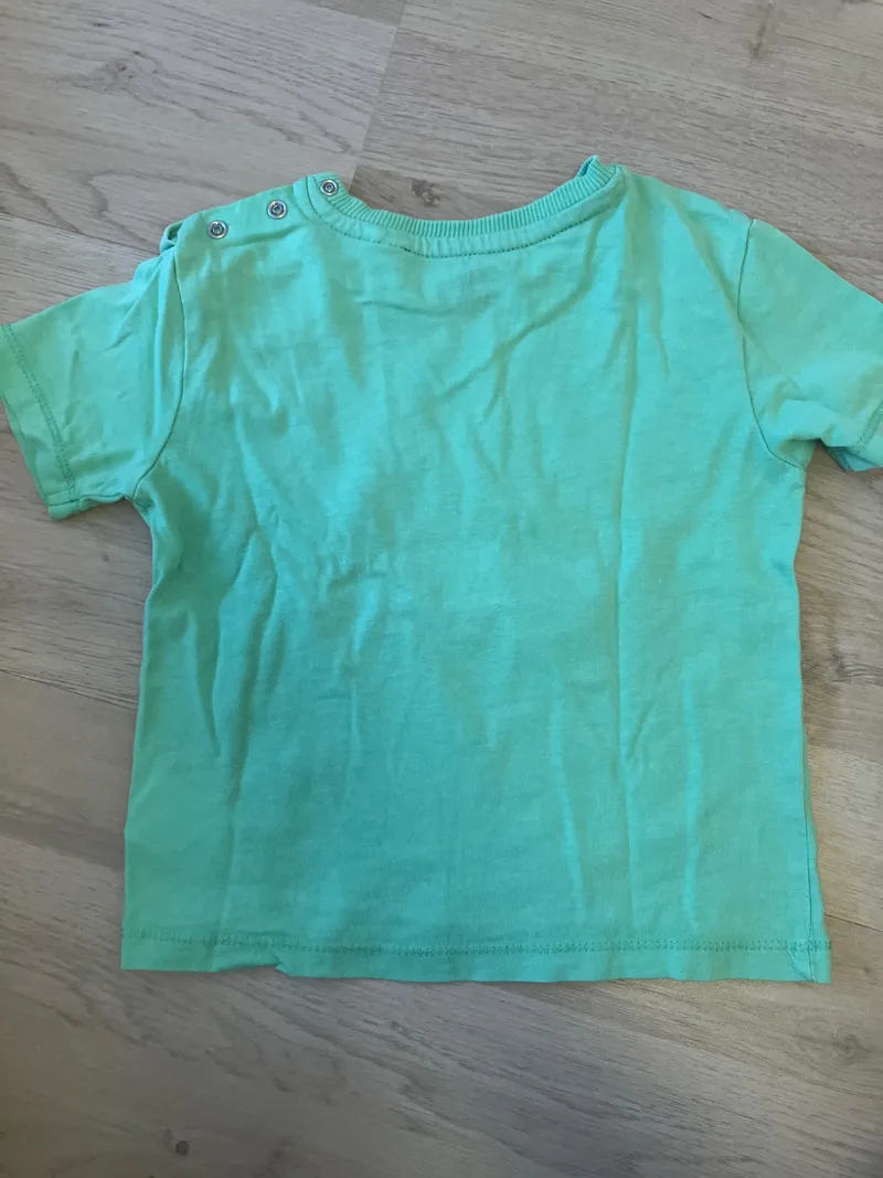Eat Ants Baby T-Shirt Gr. 86 Grün Tiger Motiv UV30 Baumwolle 4